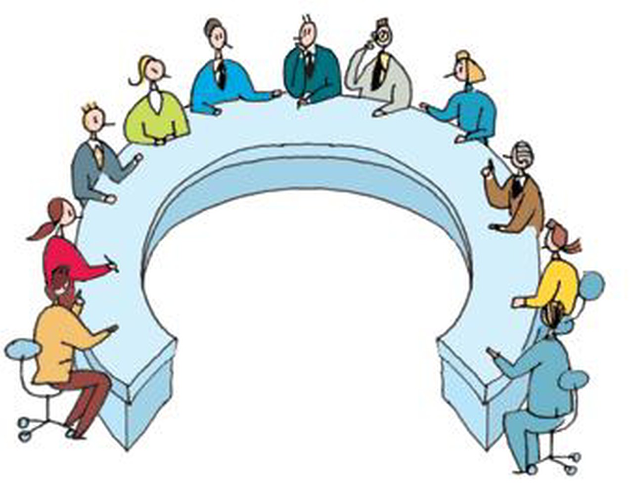 free animated meeting clipart - photo #2